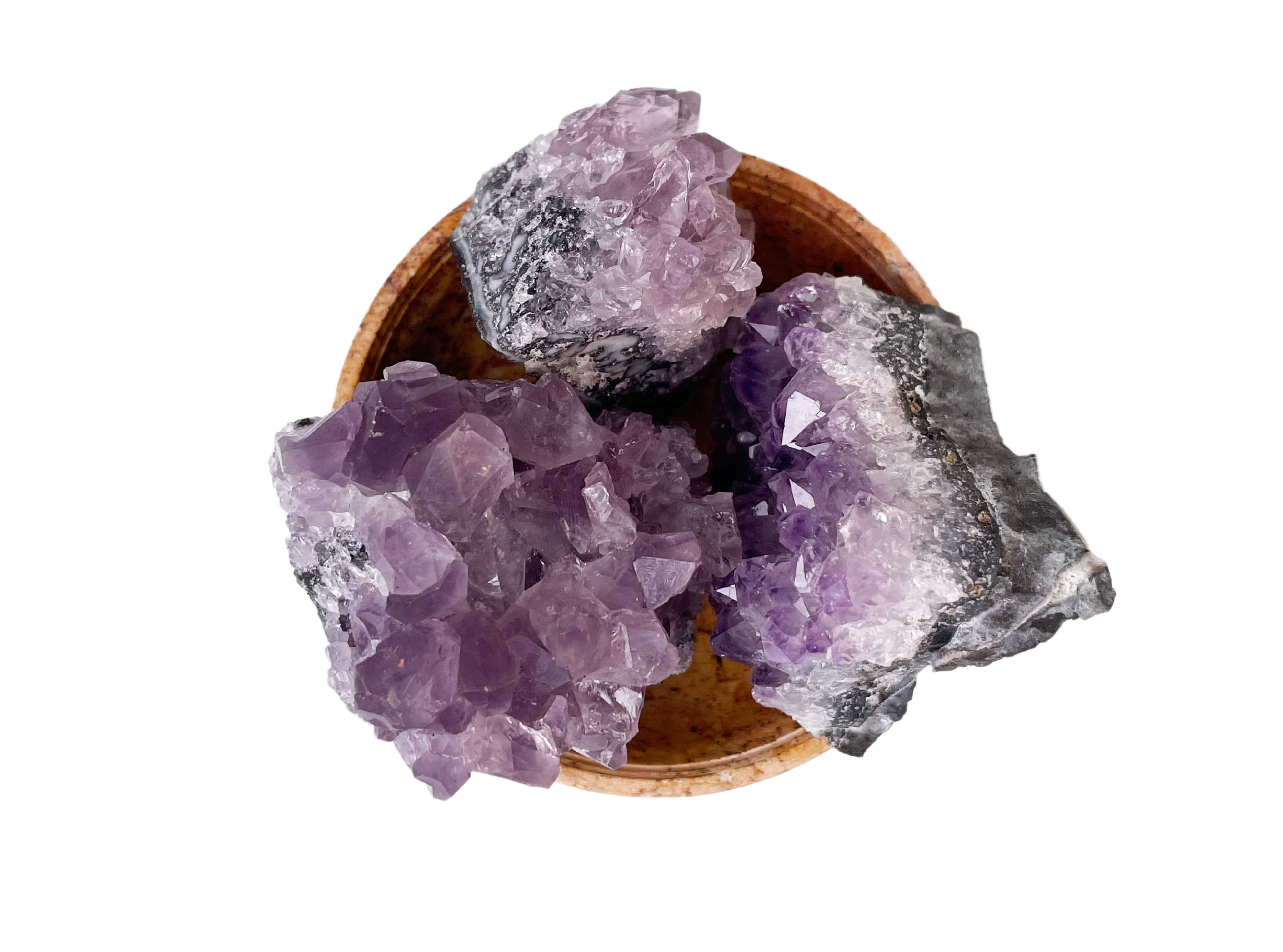 Buy Online Latest and Unique Amethyst Cluster - Protection, Purification, Divine Connection, Release Addictions | Shop Best Spiritual Items - The Mystical Ritual