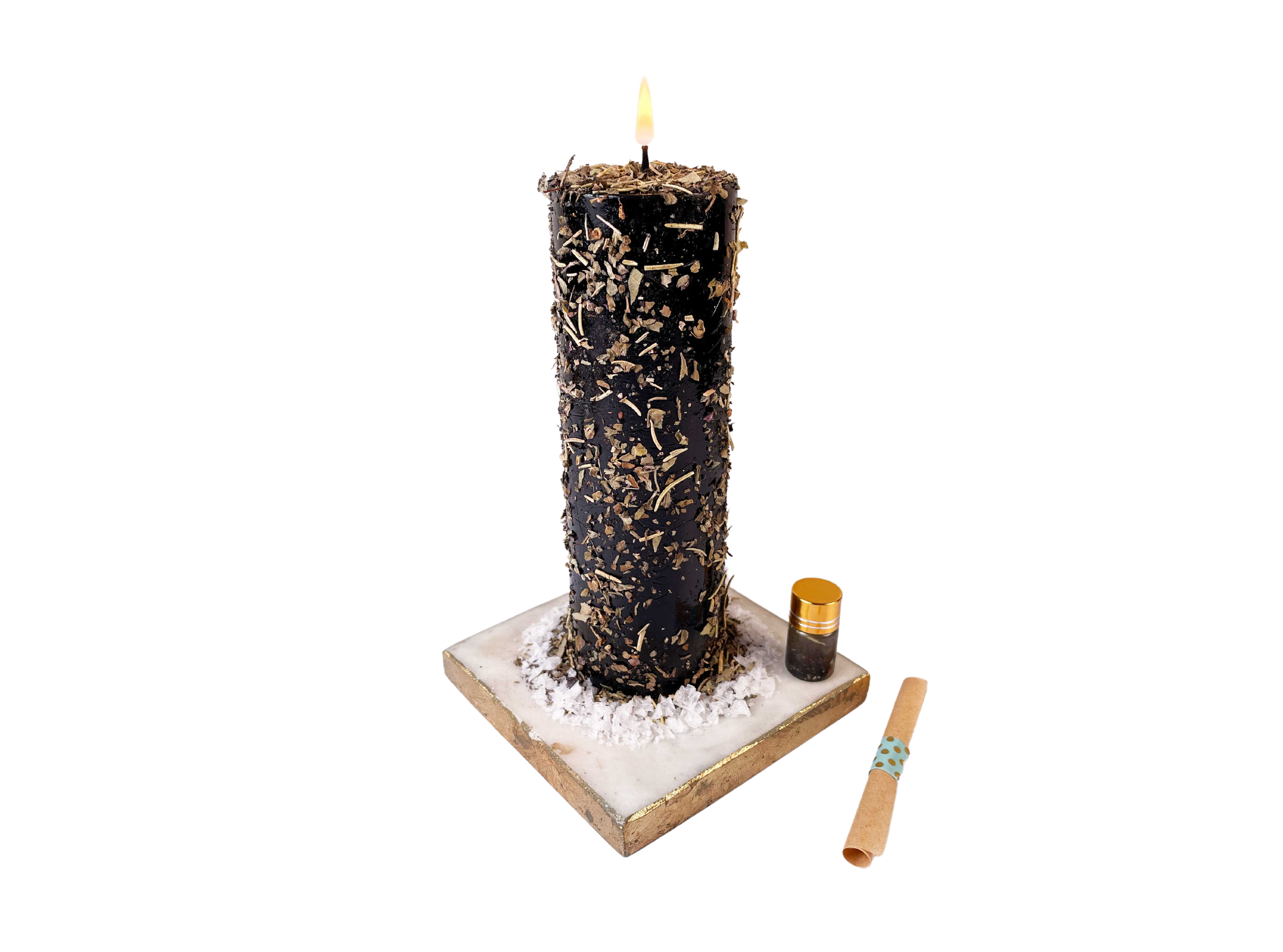 Buy Online Latest and Unique Grounding, Protection, Purifying Candle Ritual Kit | Shop Best Spiritual Items - The Mystical Ritual