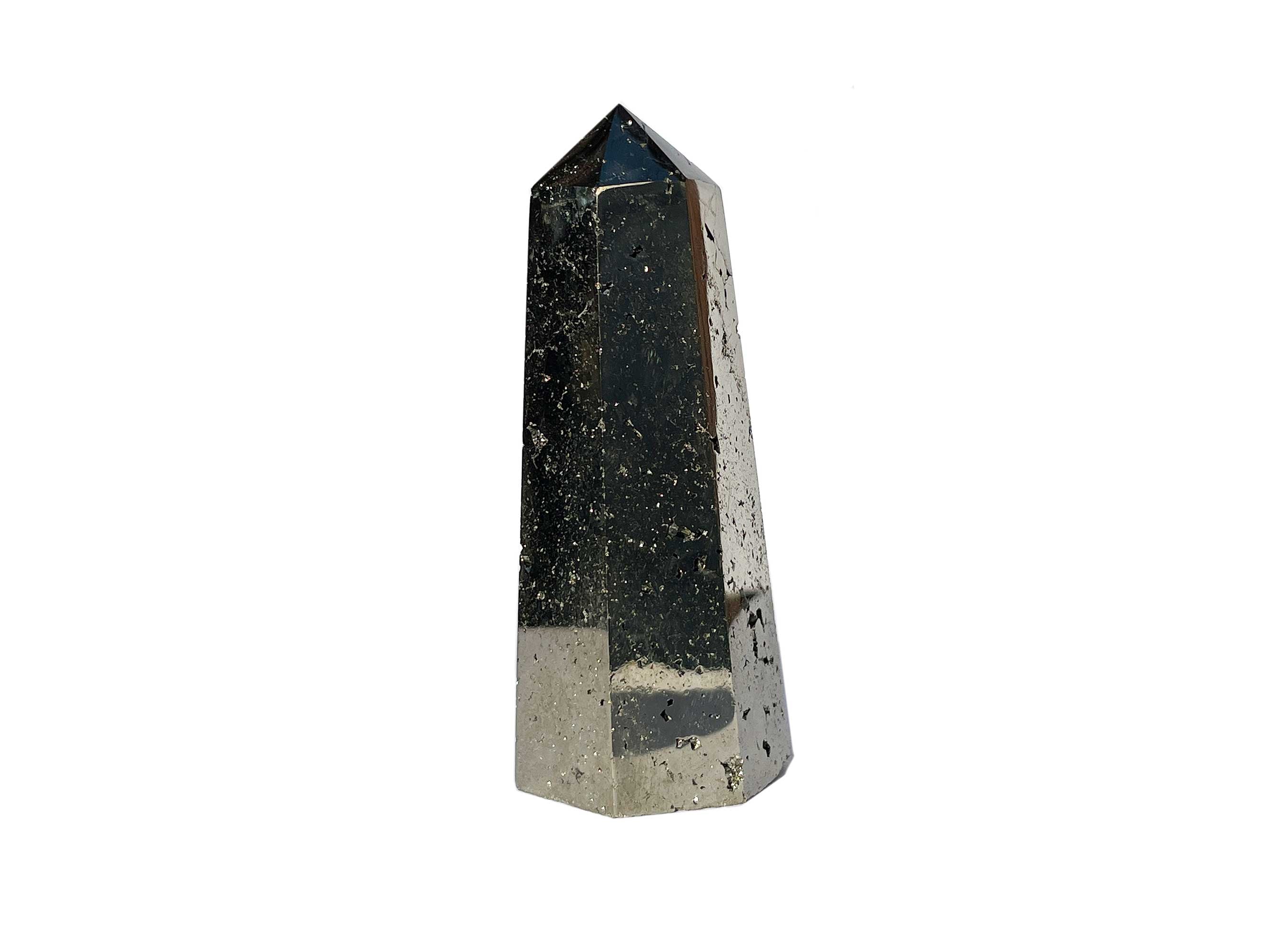 Buy Online Latest and Unique SOLD - Pyrite Crystal Tower Point | Shop Best Spiritual Items - The Mystical Ritual