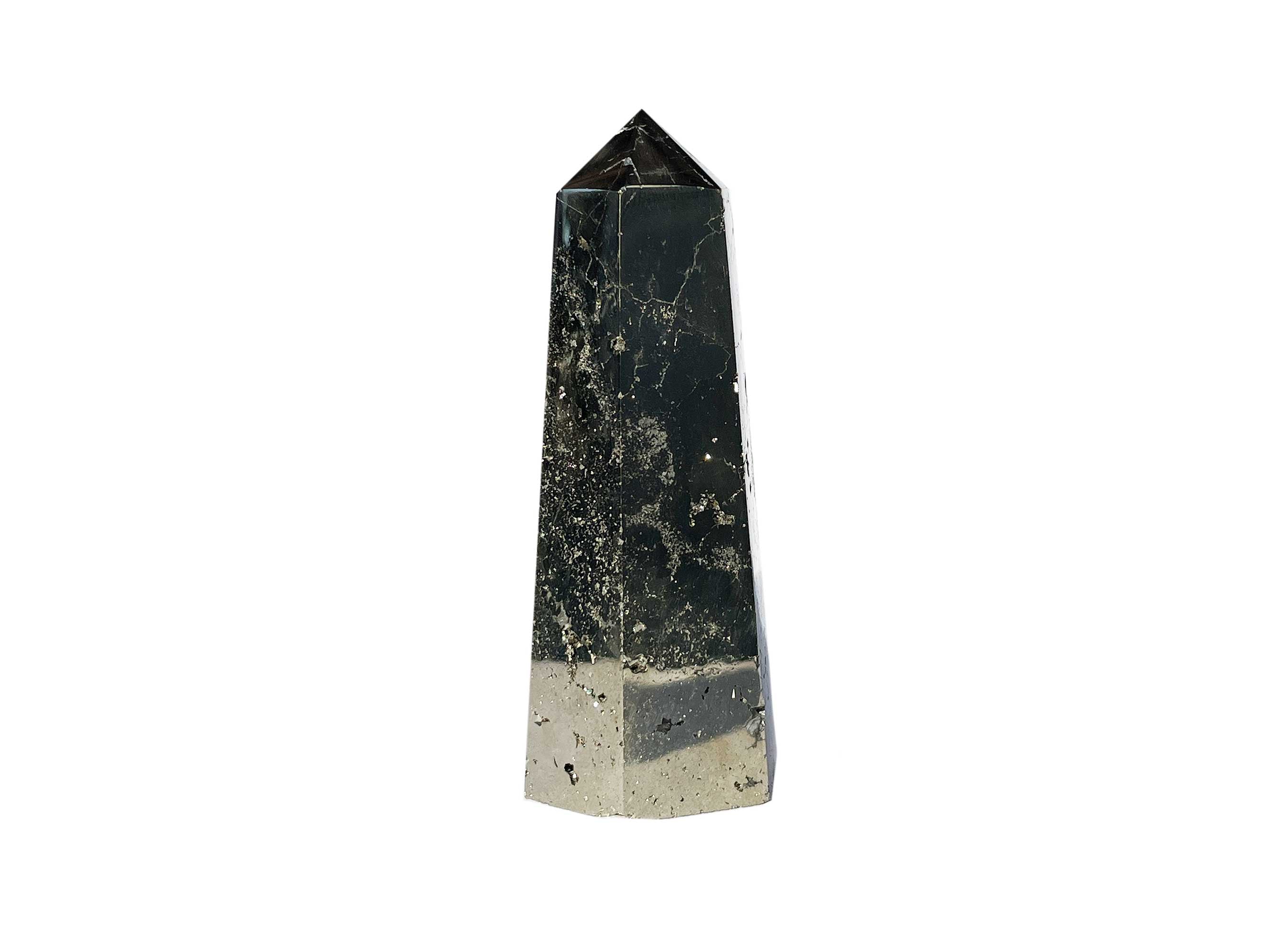 Buy Online Latest and Unique SOLD - Pyrite Crystal Tower Point | Shop Best Spiritual Items - The Mystical Ritual