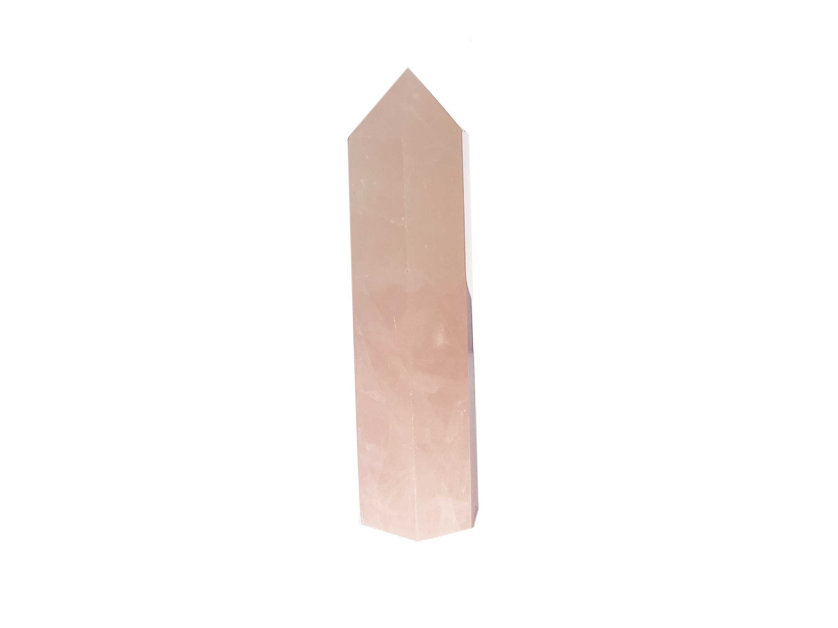 Buy Online Latest and Unique Rose Quartz Crystal Tower Point | Shop Best Spiritual Items - The Mystical Ritual